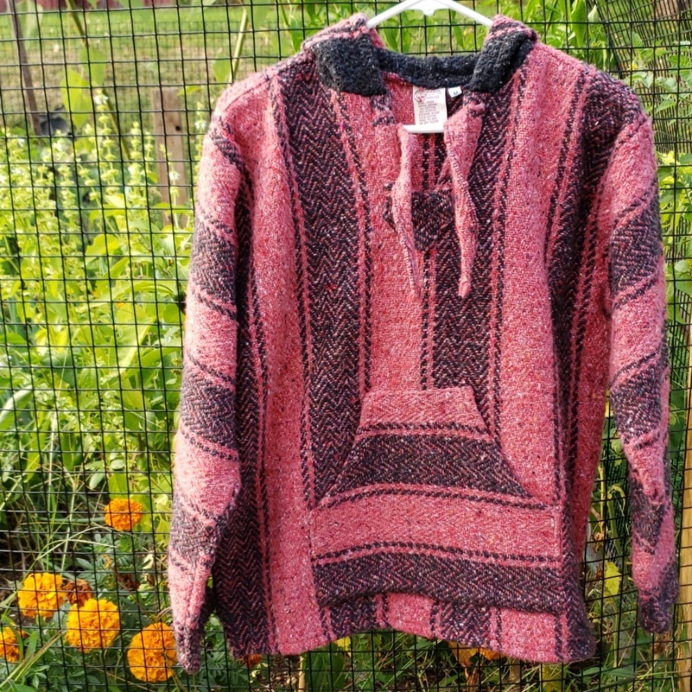 Yarina Threads "Drug Rug" Hoodie Sweater
